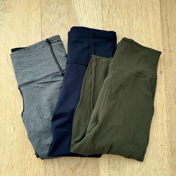 Lululemon Bundle Fast Midnight Navy Align Jogger Gear Up Olive Green  Size 4 - Picture 1 of 16